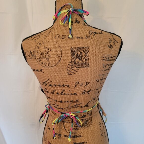 NWT Woman's colorful bikini set. Size Med. - Picture 6 of 9